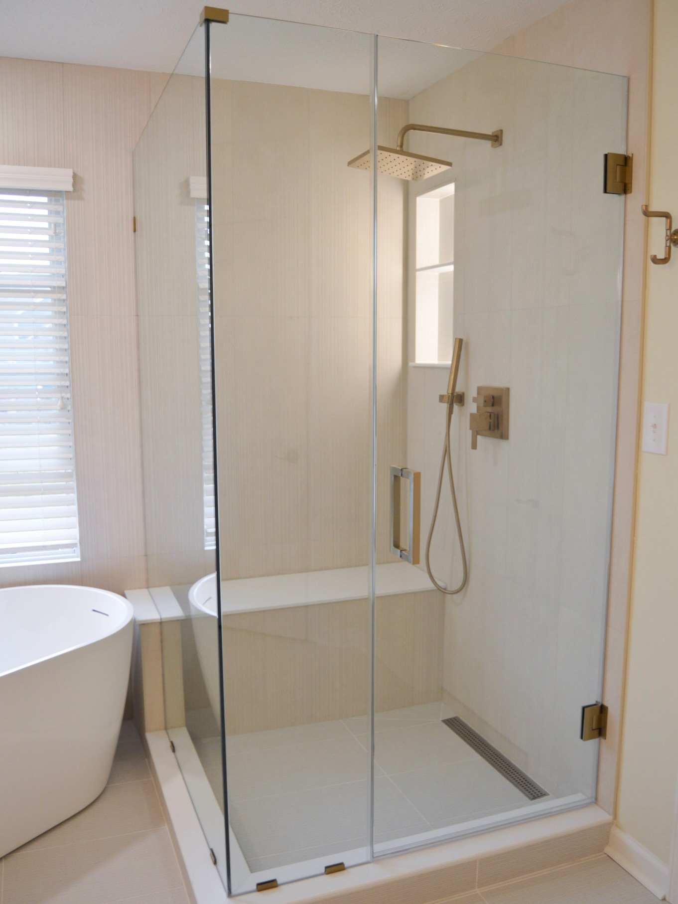 Spa retreat bathroom remodel in Fishers Indiana
