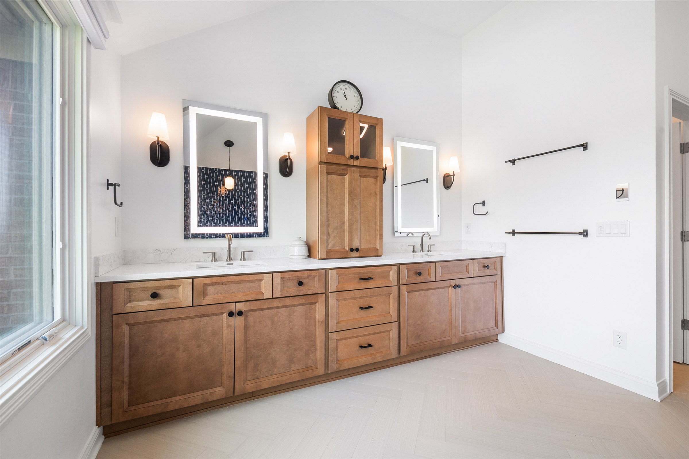 Master bathroom remodel near Geist Fishers Indiana