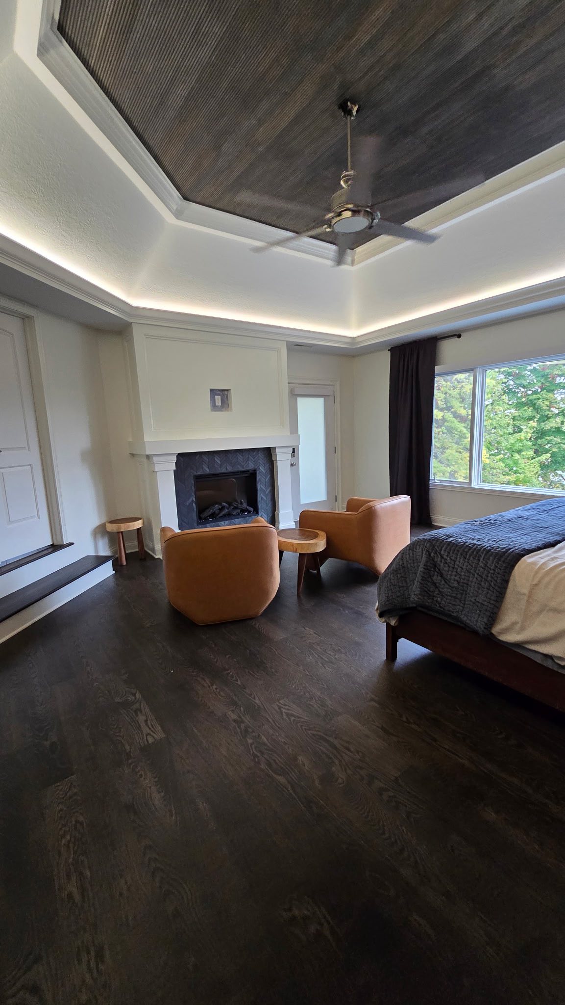 Upper level remodel details Geist IN
