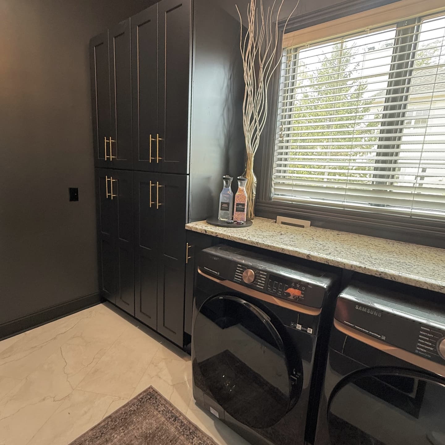 Modern laundry room renovation Noblesville IN