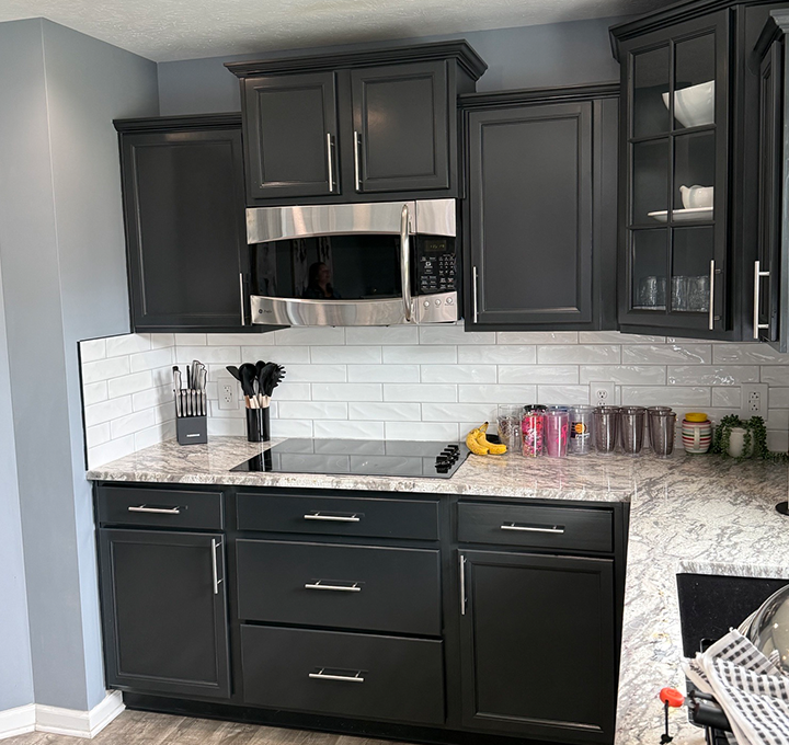 kitchen stove remodel